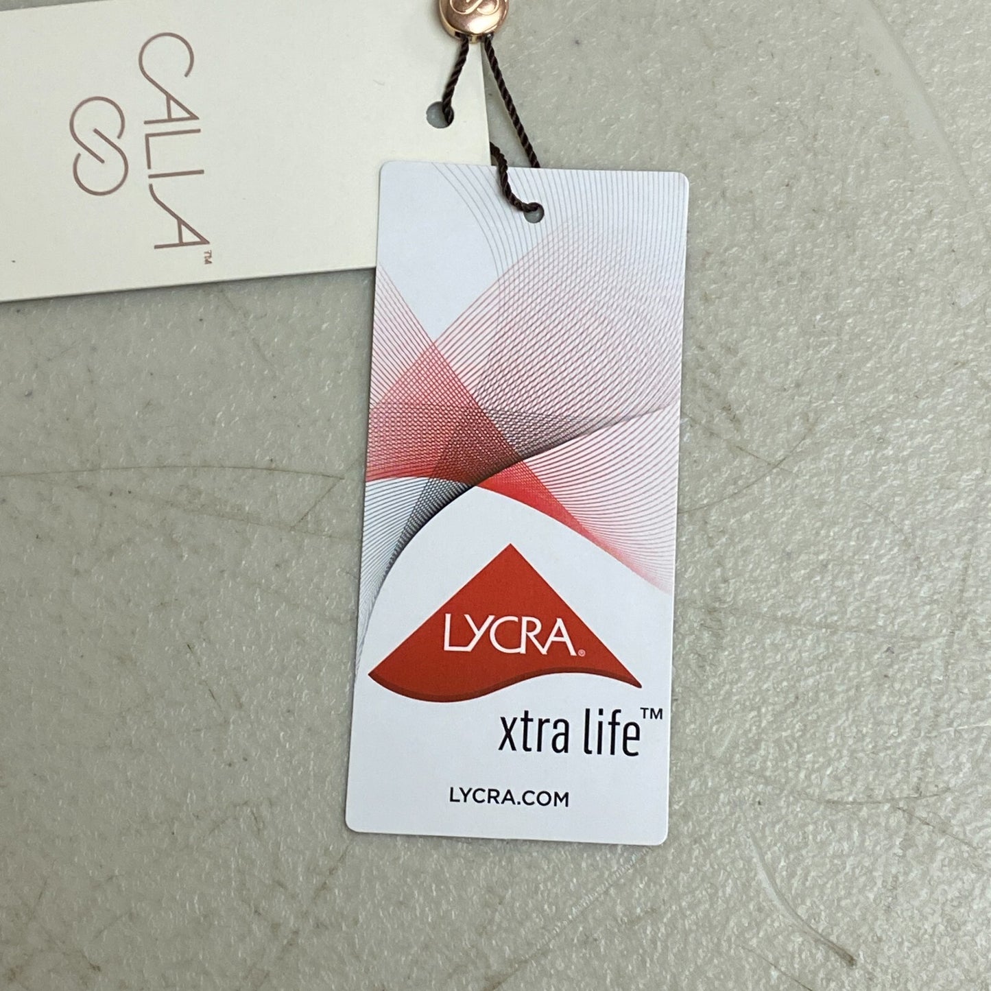 Calia Women's Wide Banded High Leg Swim Bottoms Variegated Stripe WSA23414PRT