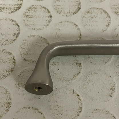 Signature Hardware 5-1/8" Orvin brass cabinet pull - brushed nickel SH551072BN