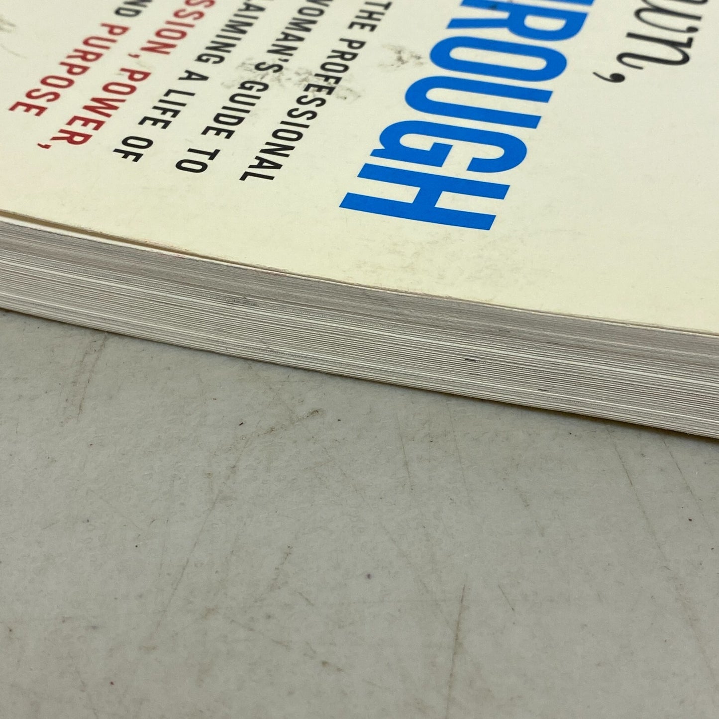 Breakdown, Breakthrough : The Professional Woman's Guide to Claiming a Life