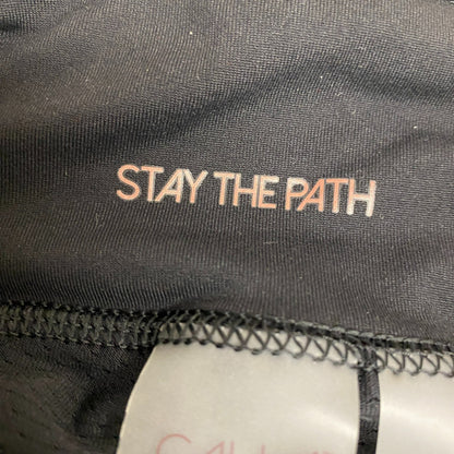 CALIA Women's Tulip Hem Skort Pure Solid Black Mid-rise Jouney WAX12237