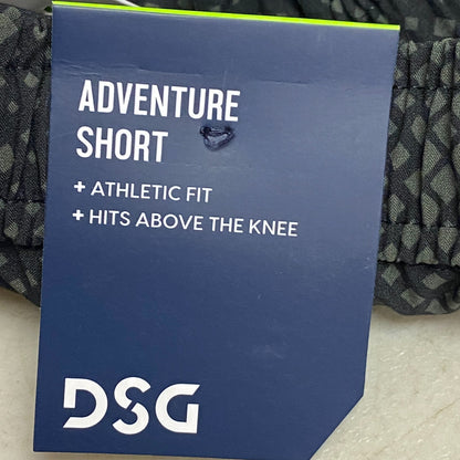 DSG Boys Training Adventure Short Athletic Fit Print Dark Green Camo DAB22102PRT