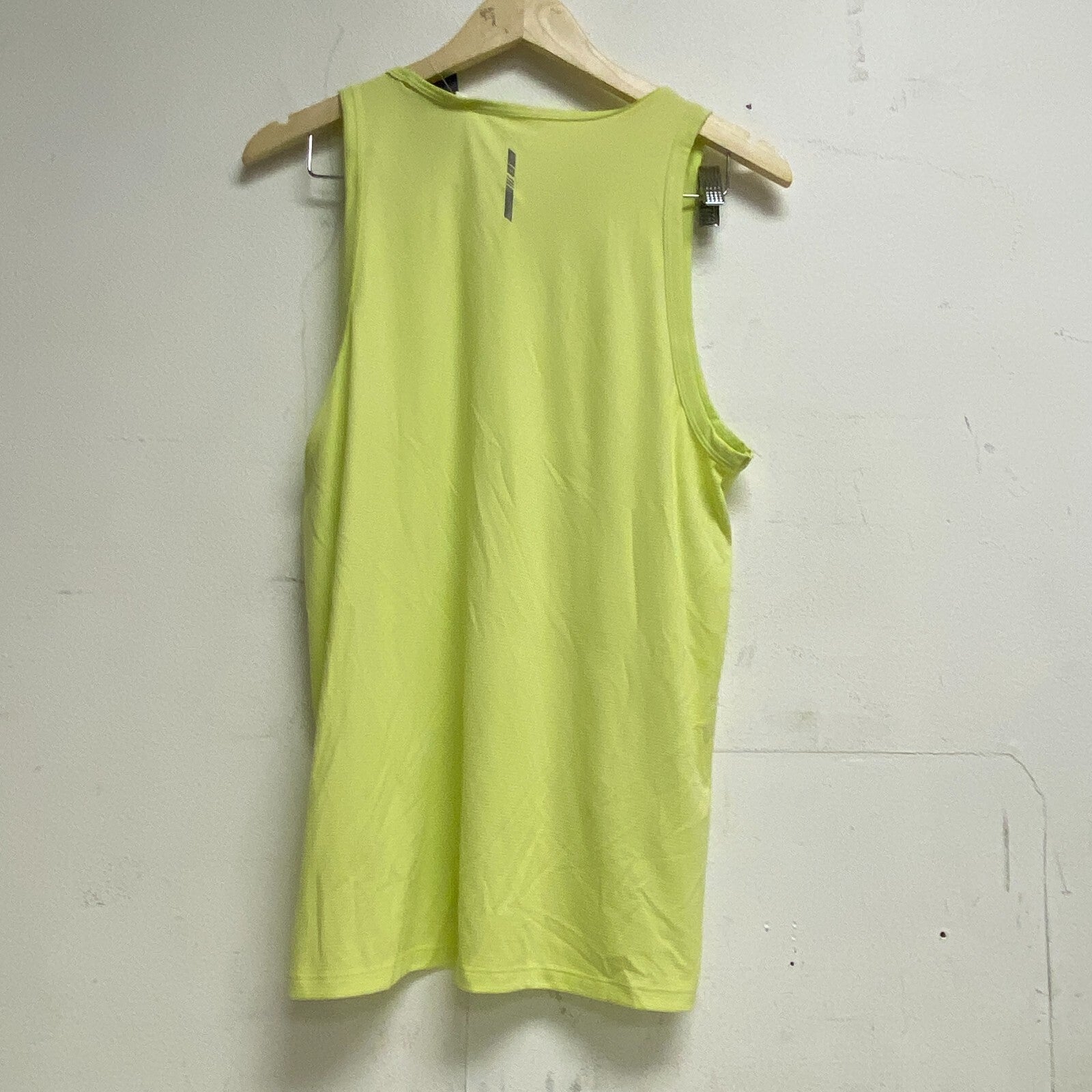 DSG Men's Running  Polyester Tank  Round Neck Fresh Lime DAM22206 Brand New