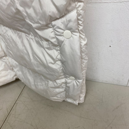 CALIA WOMENS OUTWEAR LONG LINE SNAP PUFFER JACKET CLOUD COVER WAX36033 NEW!