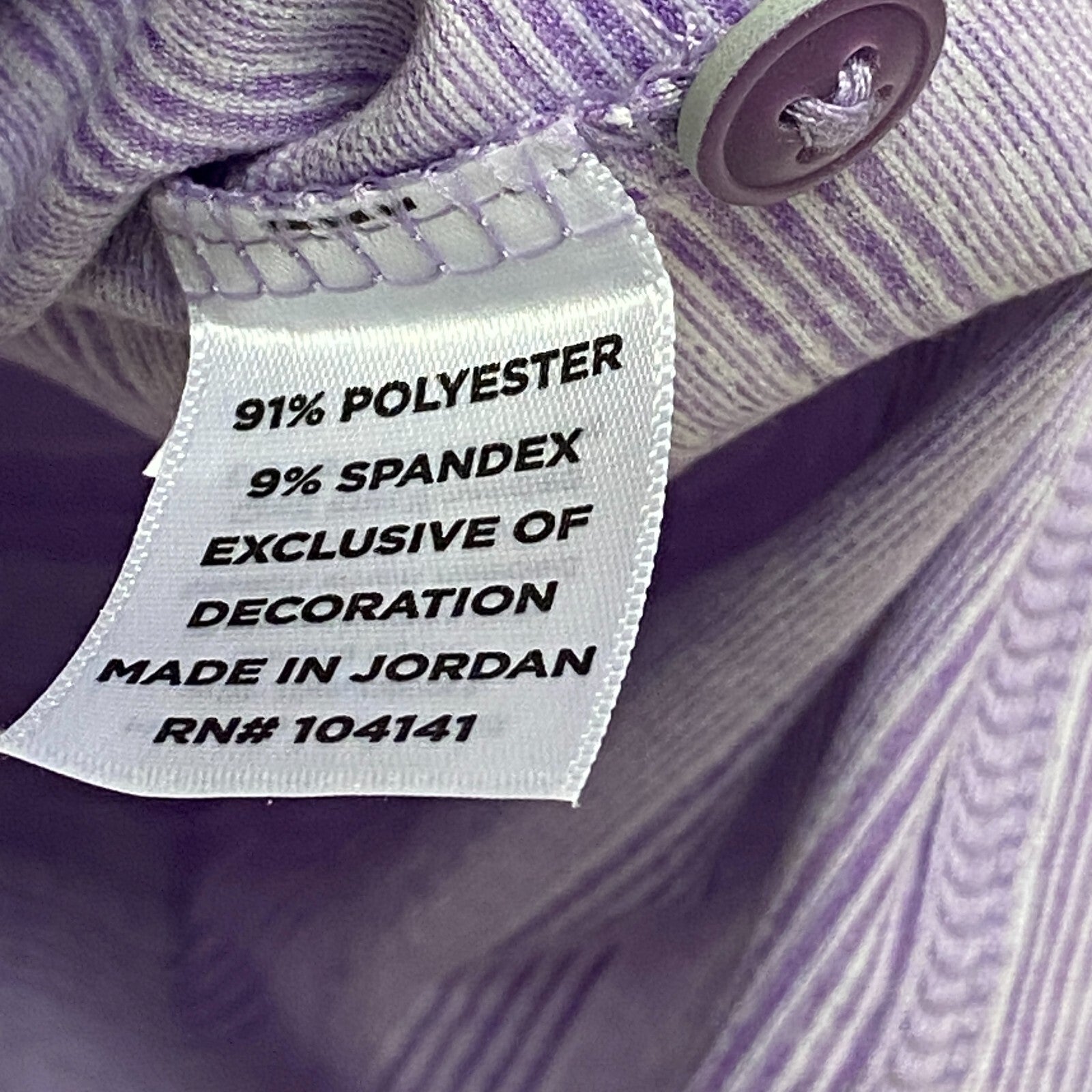 Walter Hagen Mens P11 Fine Line Textured Stipe Polo Bright Amethyst/White