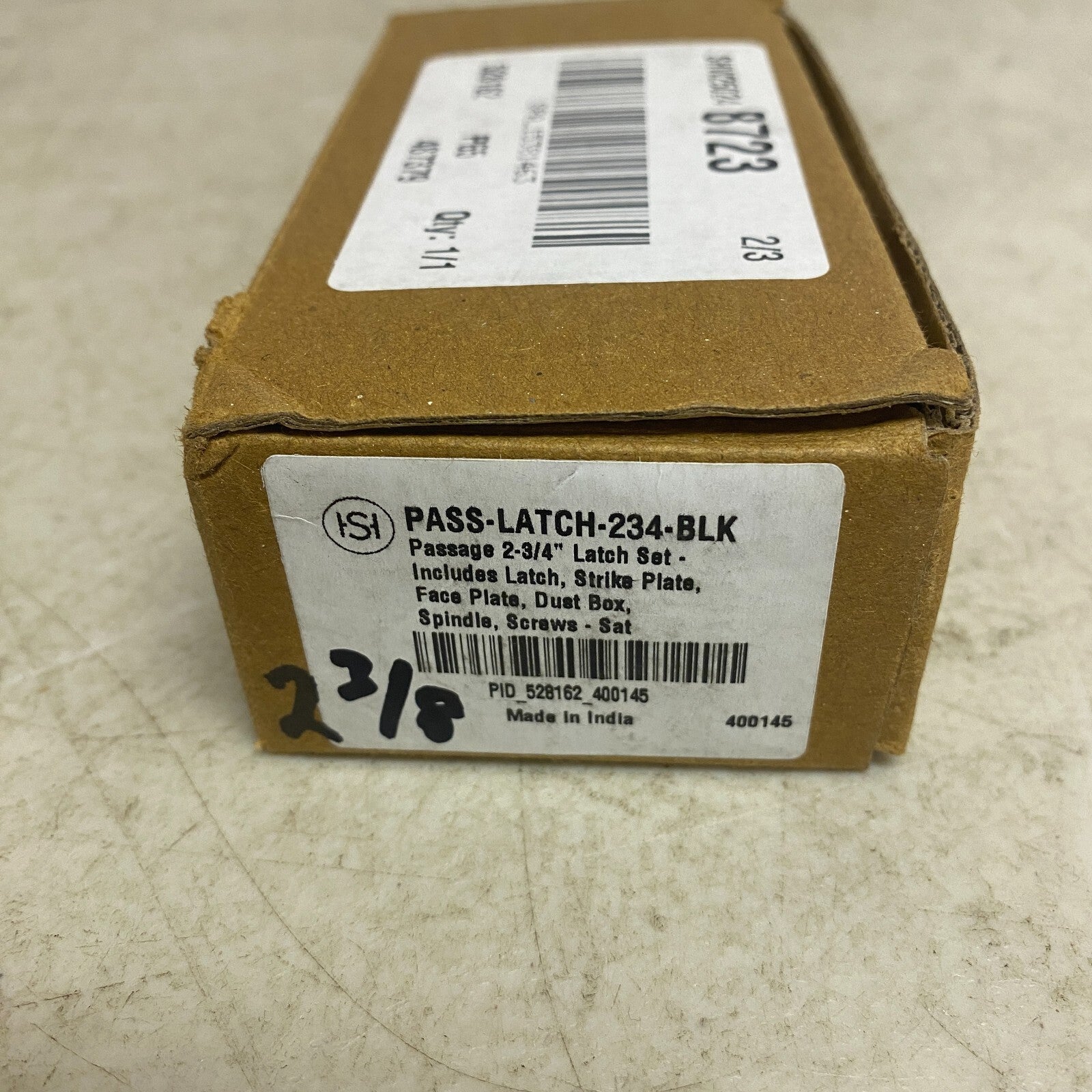 Signature Hardware Passage 2-3/4'' Latch Set