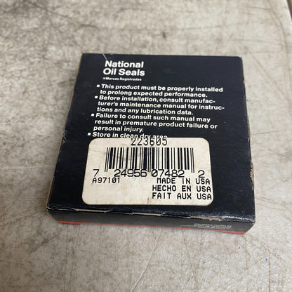 National 223605 Oil Seal Rear Wheel Inner 1980-1990 Toyota Tercel