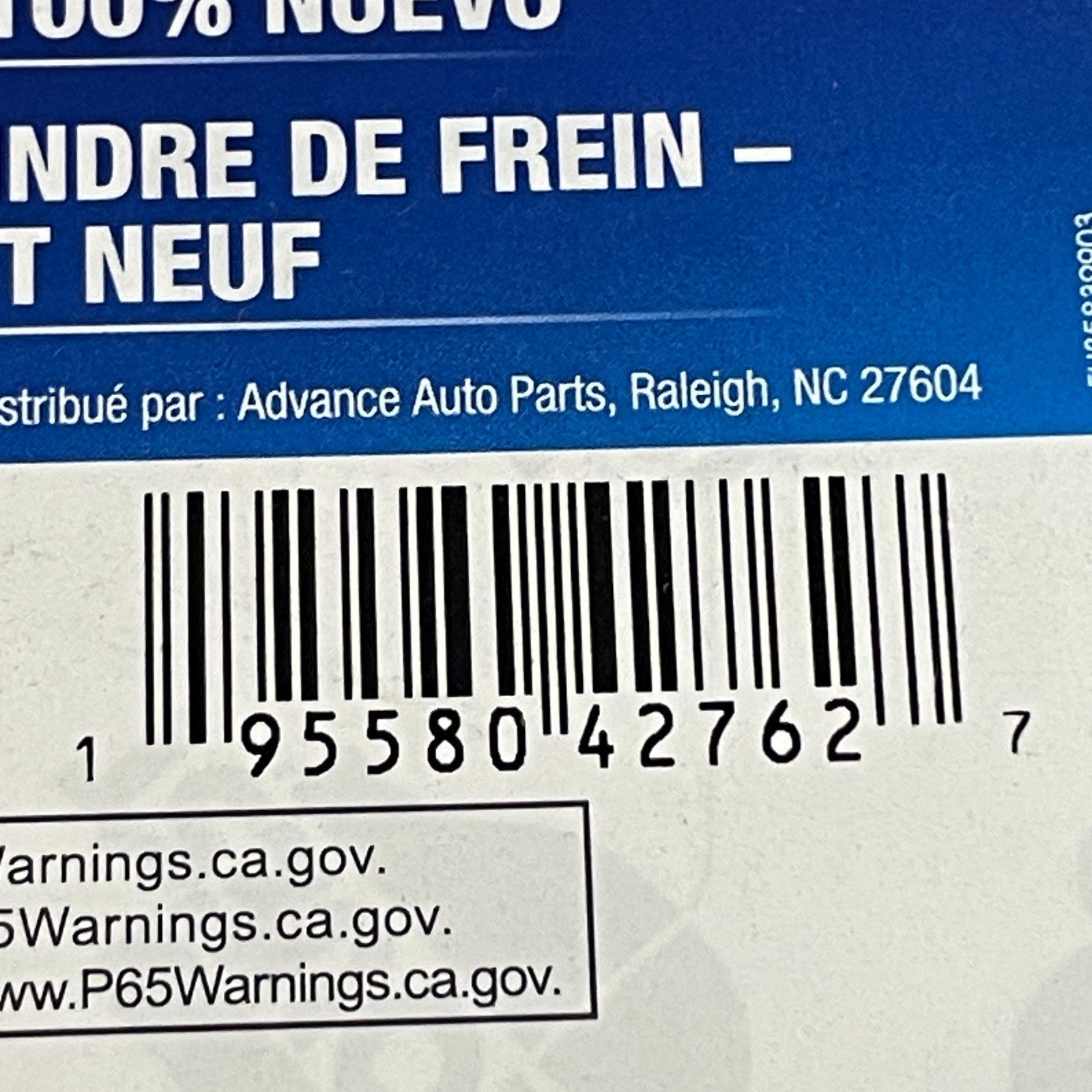 CARQUEST Brake Master Cylinder w Reservoir Aluminum 1.25″ Bore MCA390516