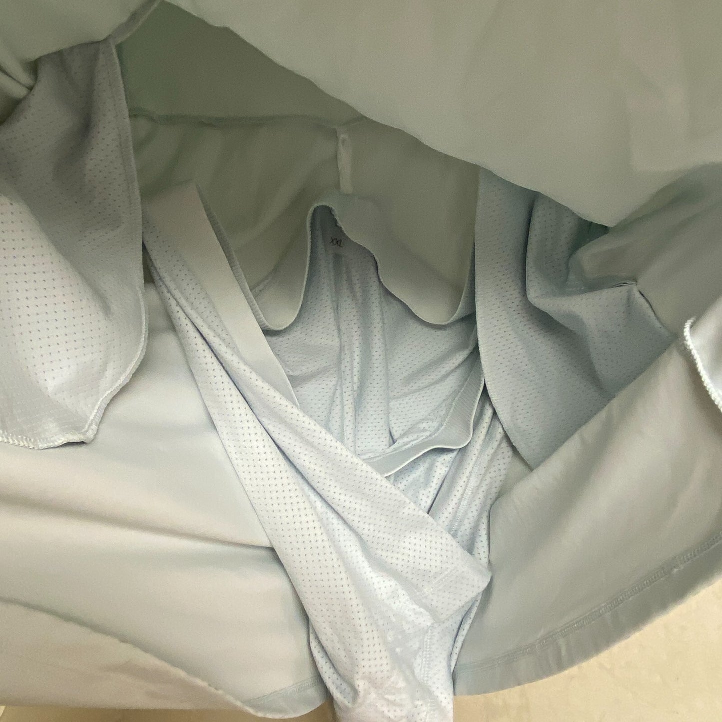 Calia Women's Short Sleeves Energize V-Neck Dress Blue Shell WCG19010 New