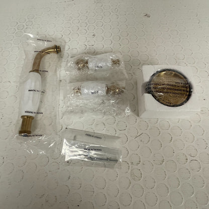 Signature Hardware Shower Conversion Kit w/EnglishTelephone Faucet Brushed Gold