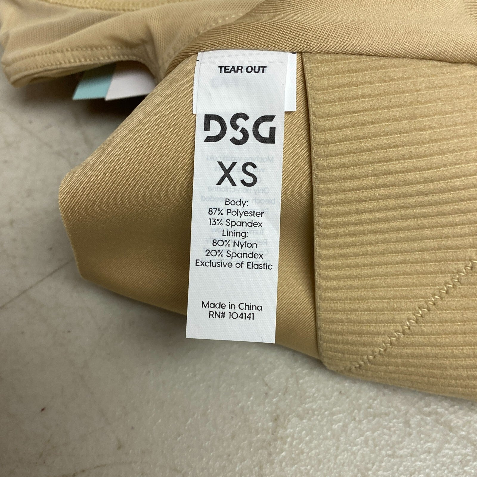 DSG Women's Do It All High Support Sports Bra New Khaki Solid DAW12709