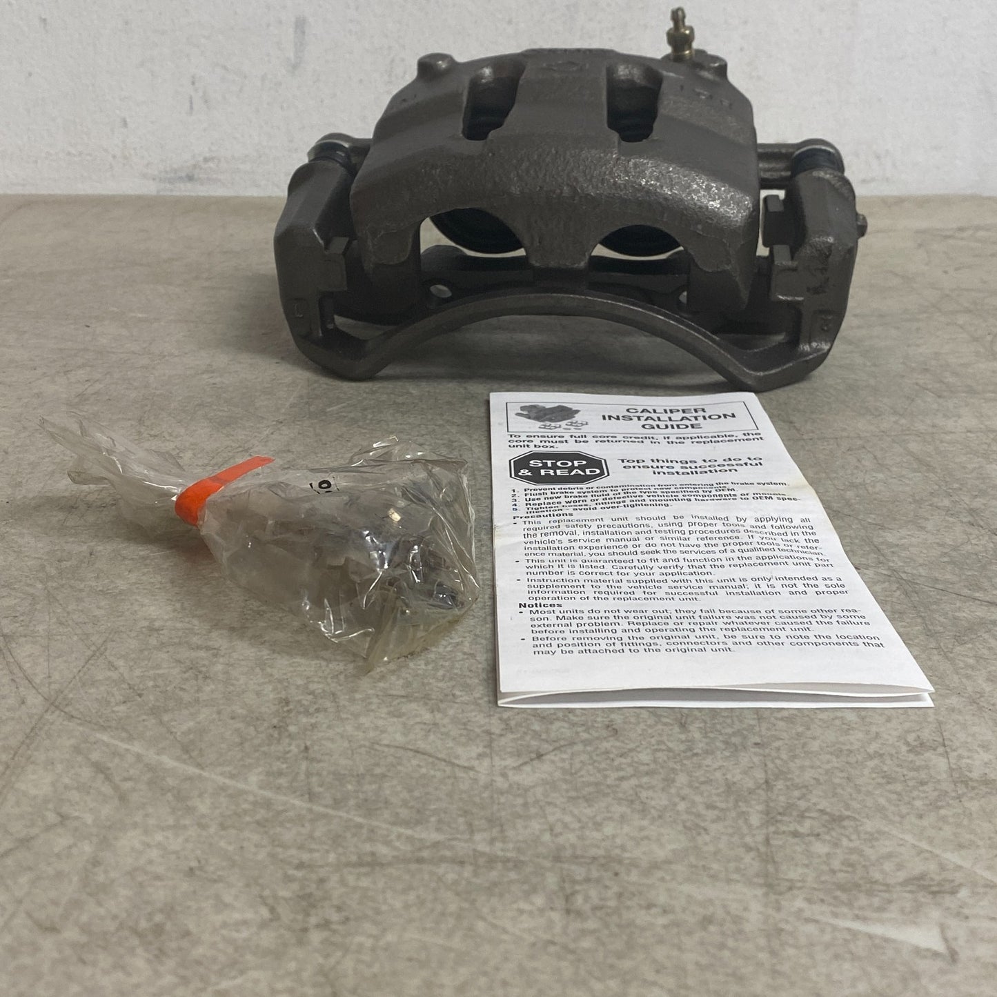 Perfect Stop 89-00608A Reman Disc Brake Caliper Front Right Aluminum