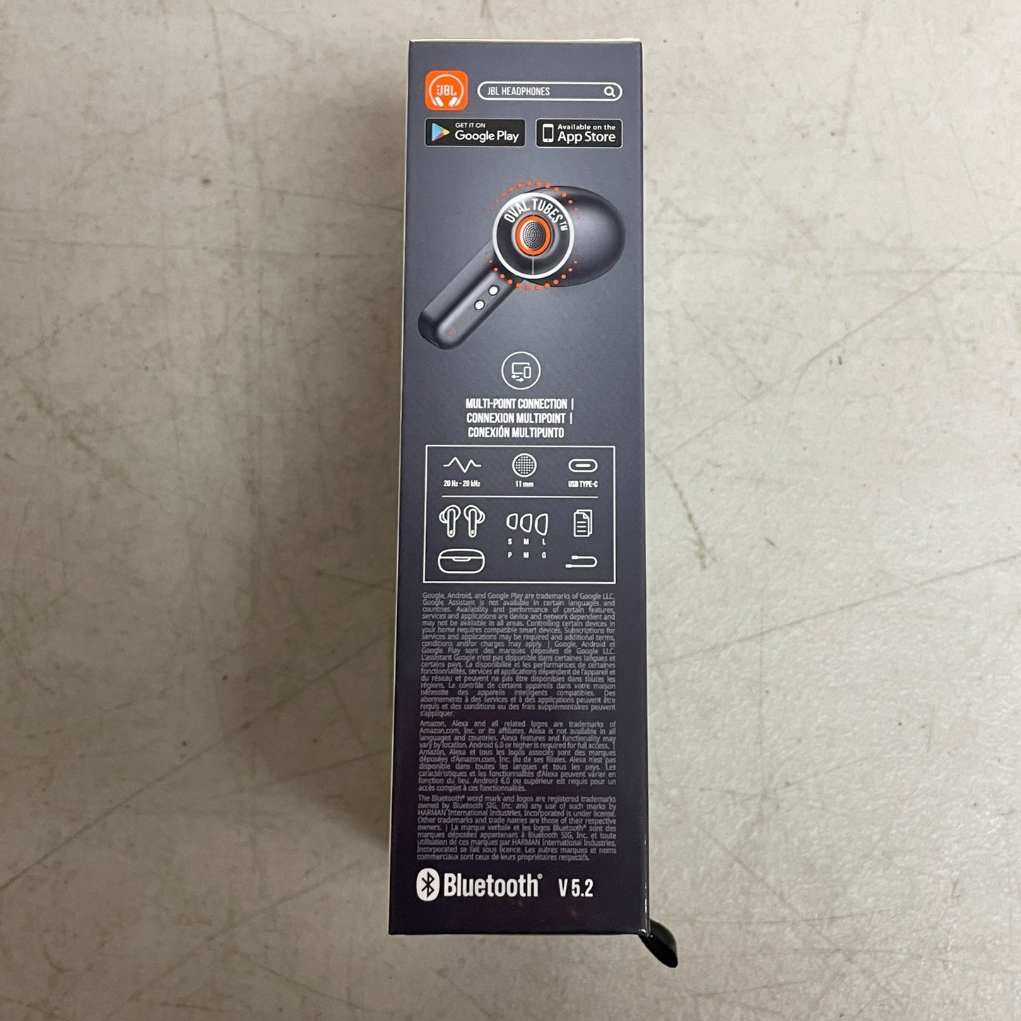 JBL Live Pro 2 True-Wireless Noise Canceling Headphones In Ear Earbuds Black NIB