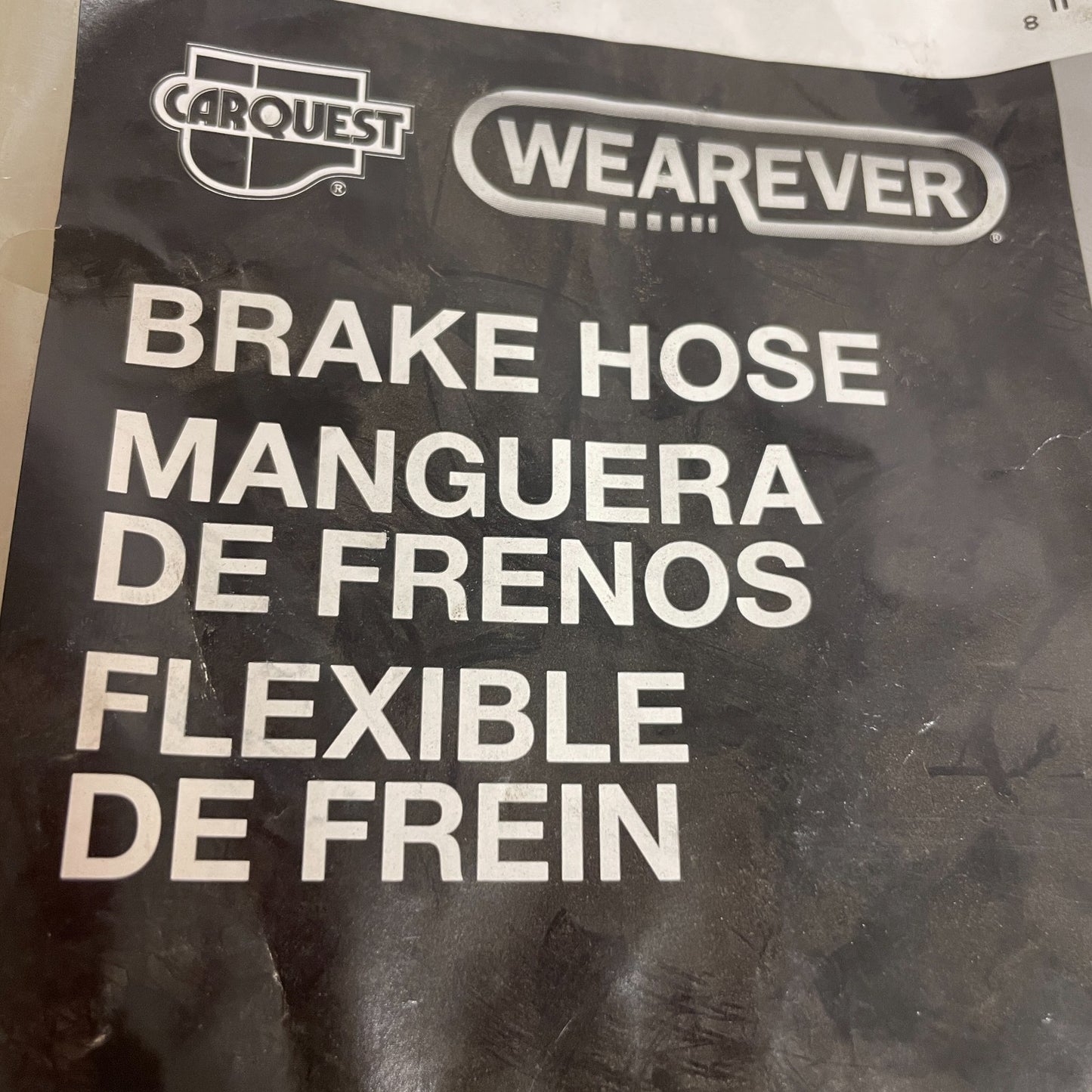 Carquest Wearever BHA38382 Brake Hose Assembly with Copper Washers & Guards
