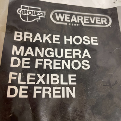 Carquest Wearever BHA38382 Brake Hose Assembly with Copper Washers & Guards