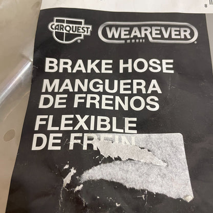 Carquest Wearever BHA38106 Brake Hose Assembly 17" Flexible with Copper Washers