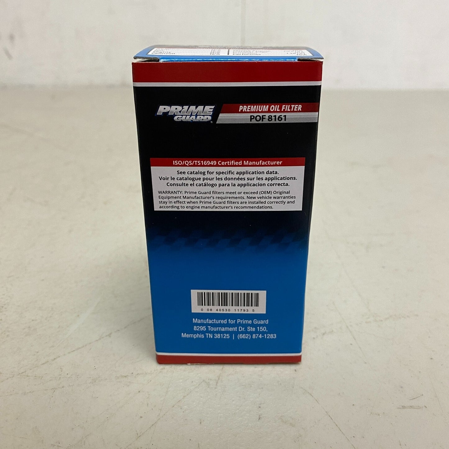 Prime Guard Premium Oil Filter POF 8161