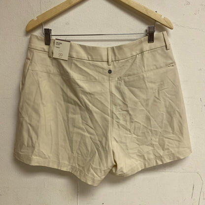 Calia Womens 4 in Tailored Chino Short Light Sand Solid Summer WCG14008