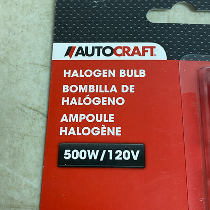 AutoCraft Halogen Bulb 500W 120V Bright White 3 Pack AC4449