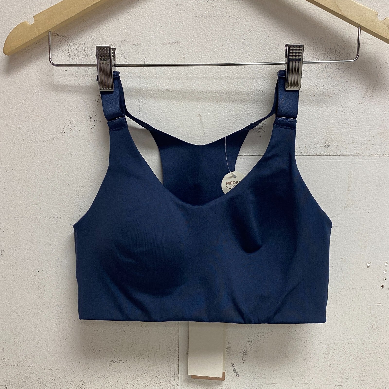 Calia Womens Made to Move Raceback Bra Ardosia Slate WAX17215 BRAND NEW