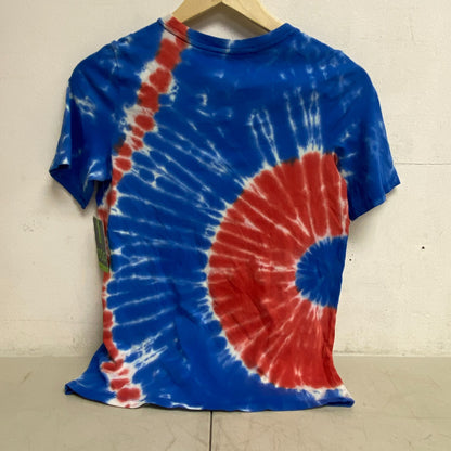 DSG Boy's SS tie-dye Relaxed Fit graphic tee Tru Scar /Bl Bla Sun Ry Td DAB12100
