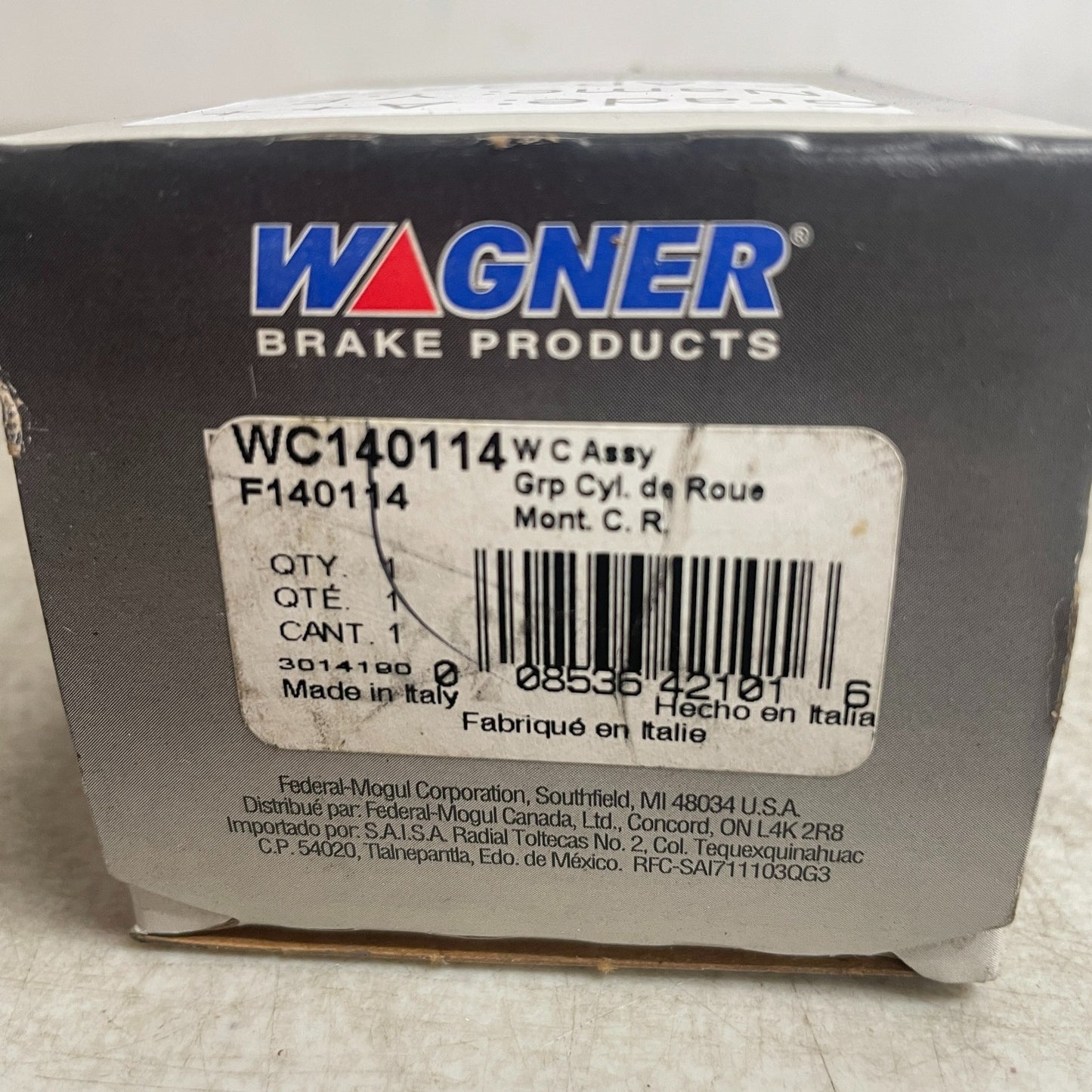 Wagner WC140114 Rear Drum Brake Wheel Cylinder 05-08 Toyota Tacoma