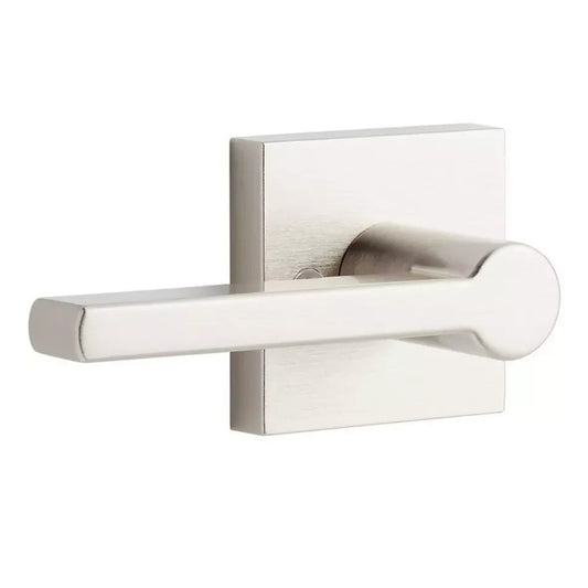 Signature Hardware Mabry Designer Dummy Lever Privacy Satin Nickel HLK2205U15