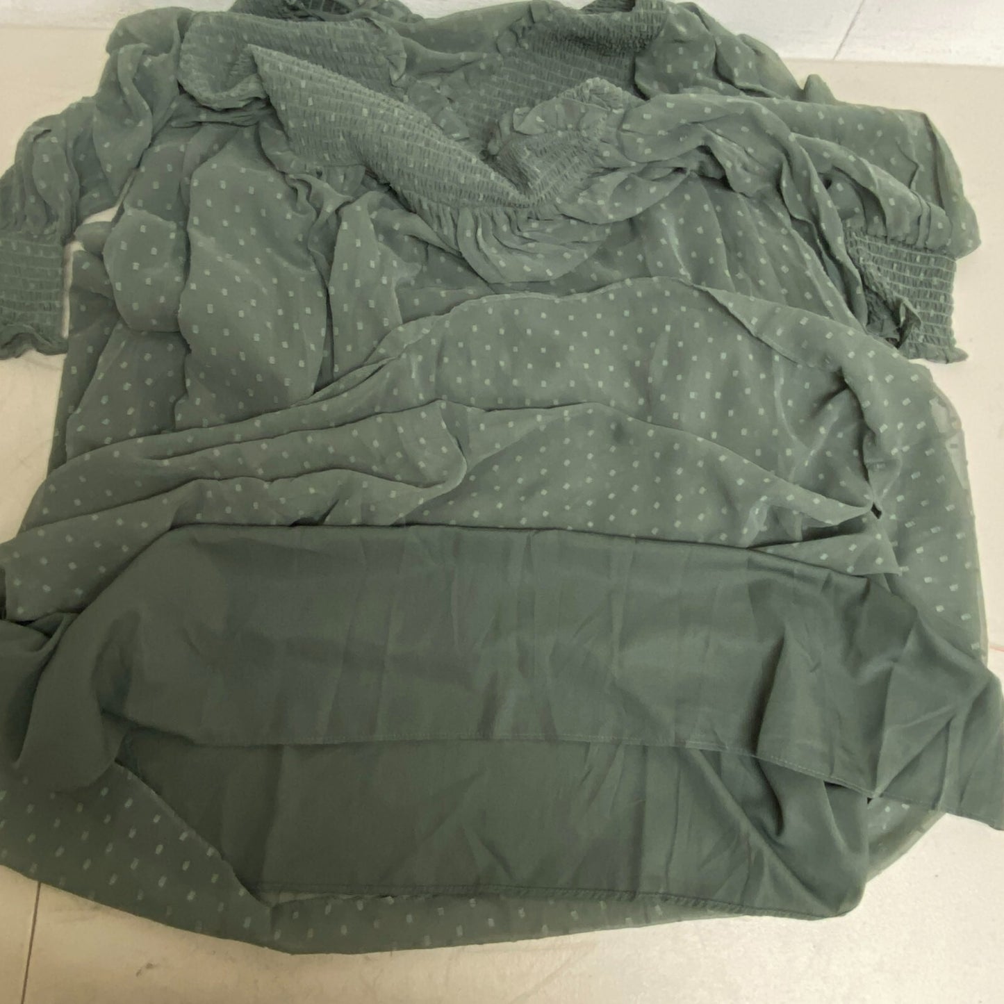 Asos Design Forest Green polyester Women's Dress US size 6