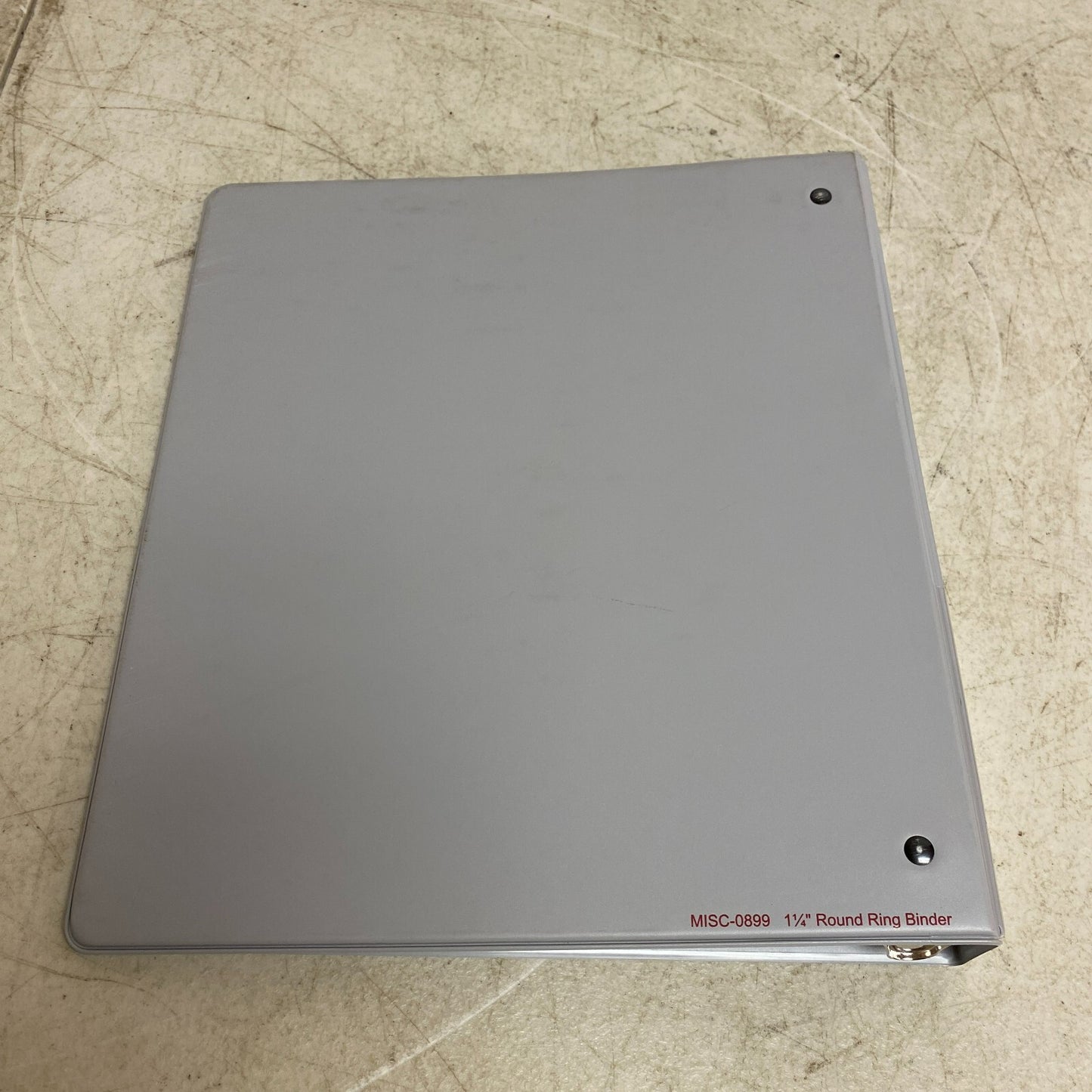 Federal Insurance 1 1/4" Round Ring Binder , #1196-1CP