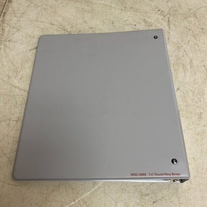 Federal Insurance 1 1/4" Round Ring Binder , #1196-1CP