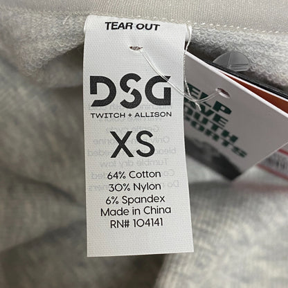 DSG Twitch + Allison Women's Seamless Collared Tank Top Light Heather Grey