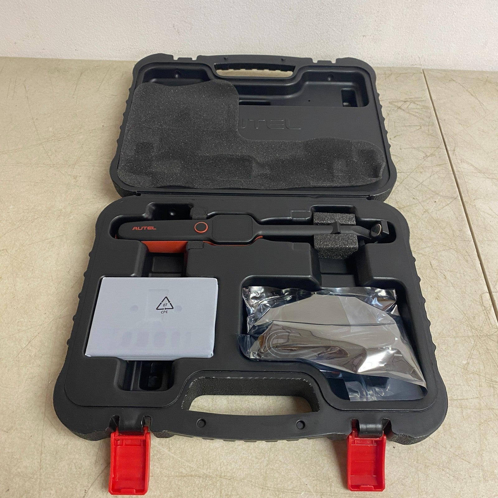 AUTEL MaxiTPMS TBE200 Laser Tire Tread & Brake Disc Wear Examiner Black