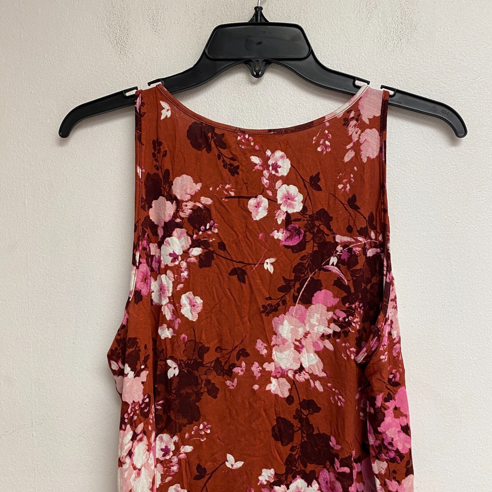 AMBRIELLE SLEEPWEAR 2-pc set sleeveless tank top and pajama pant size M floral