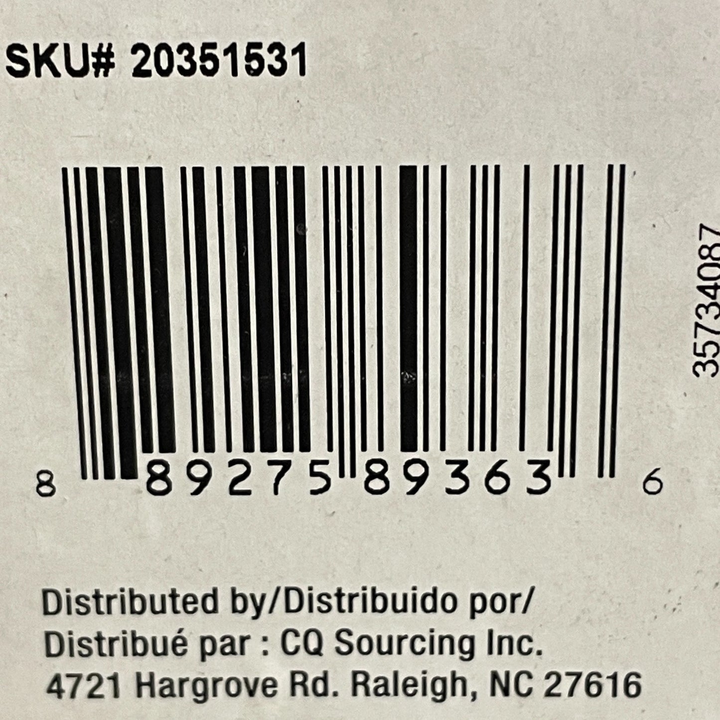Carquest MCA390321 Brake Master Cylinder w/ Reservoir Gray Aluminum 1.25"