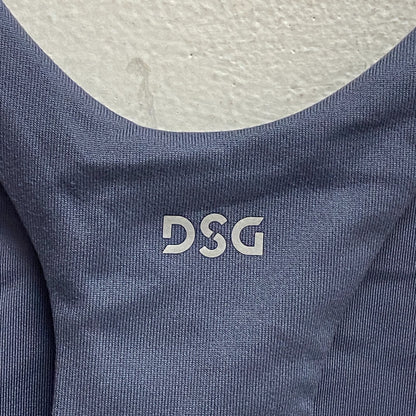 DSG Girls' Performance Shelf Bra Tank Top Halter Straps  Shark Bite DAG13119