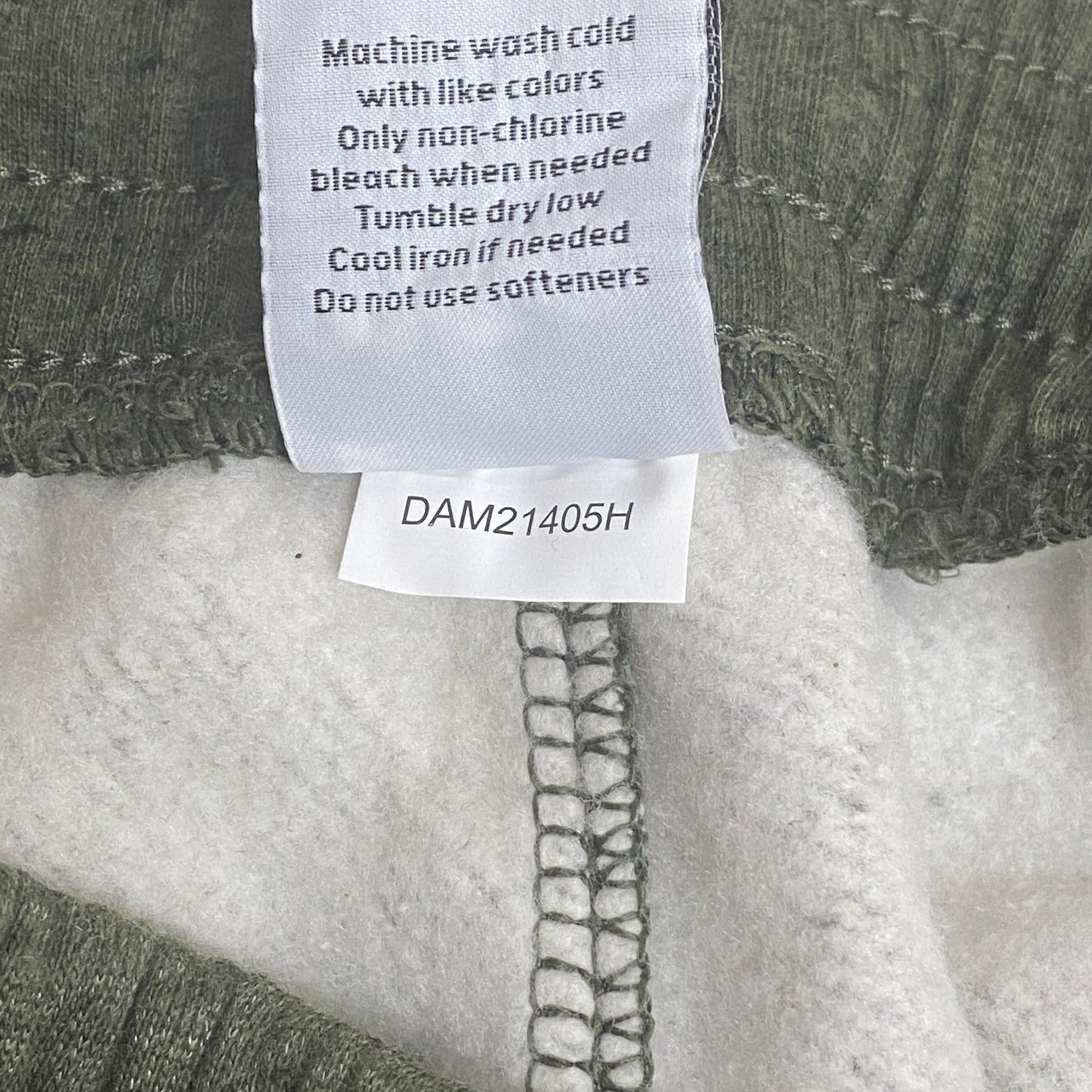 DSG Menâs Fleece Jogger Heather Forest Nighter/Pure Black Nep DAM21405H Pants