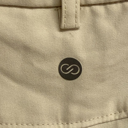 Calia Womens 4 in Tailored Chino Short Light Sand Solid Summer WCG14008