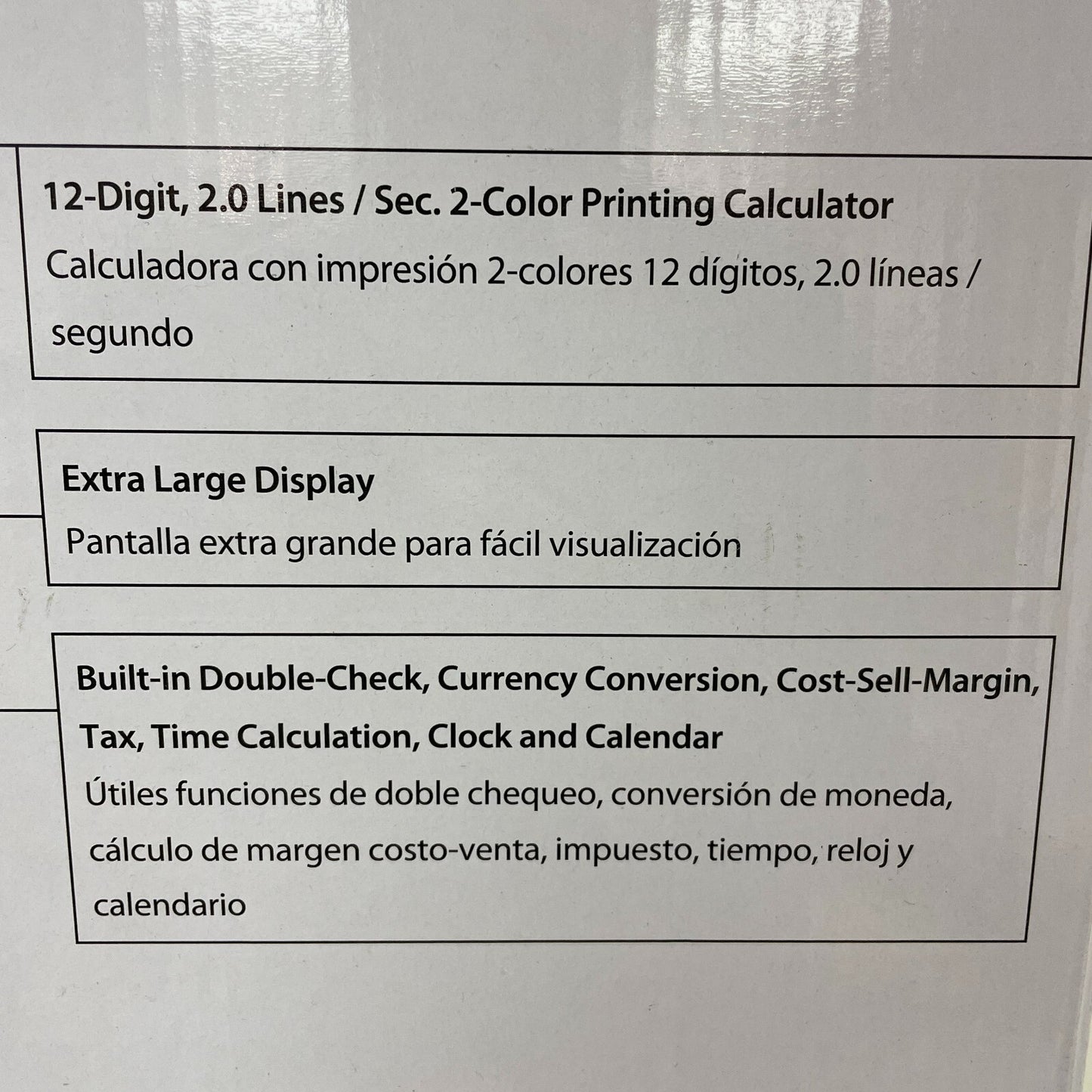 Canon P170-DH-3 2- Color Desktop Printing Calculator - New in Box