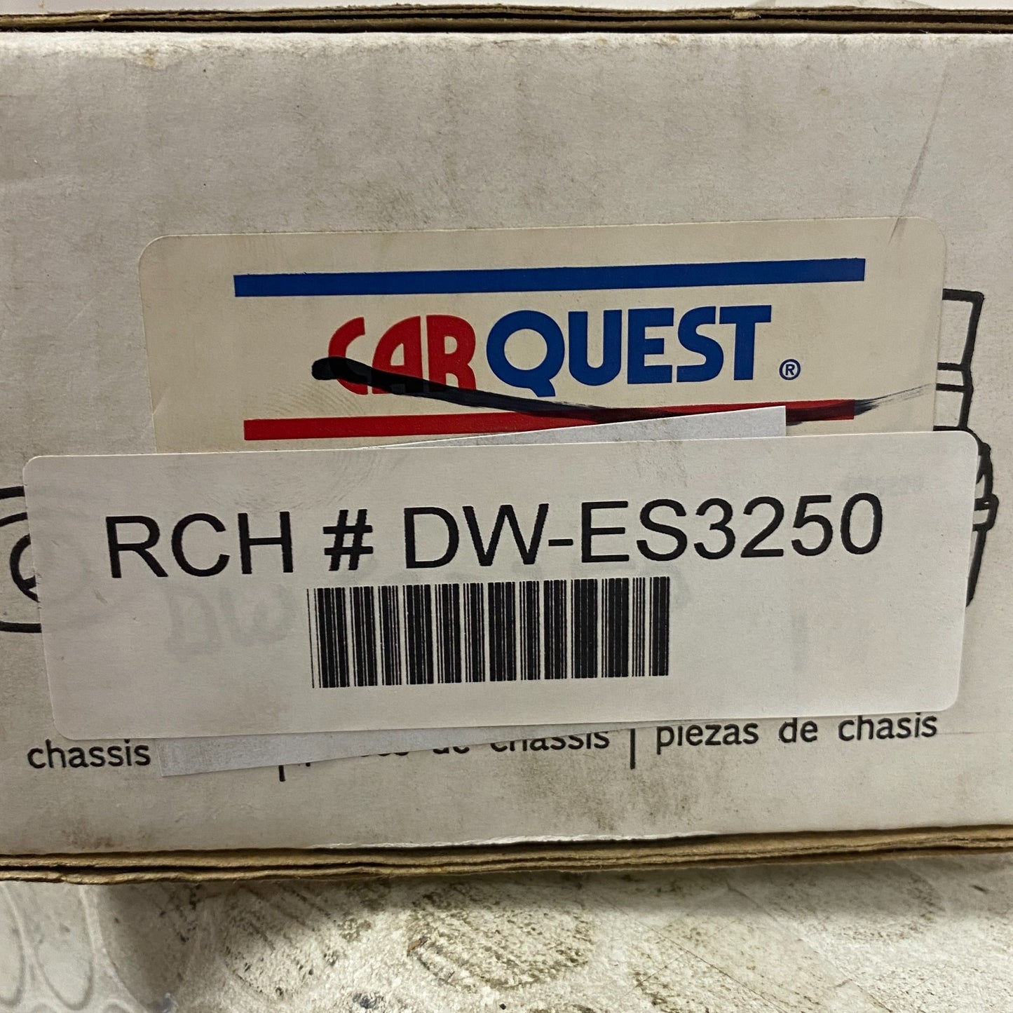 Carquest Heavy‑Duty Inner Steering Tie Rod End for Precision Fitment DW‑ES3250