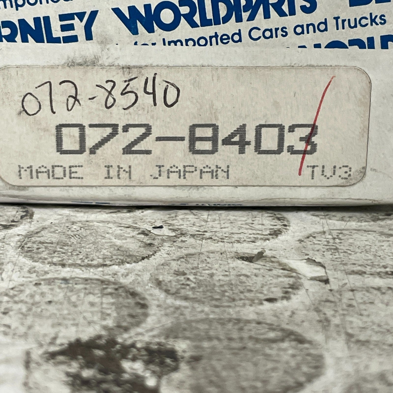 Beck/Arnley 072-8540 Drum Brake Wheel Cylinder 1987-1993 Mazda B2200