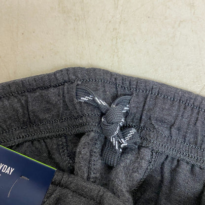 DSG Boys Everyday Heather Fleece Short Dark Heather Grey Trendy Summer DAB22401H