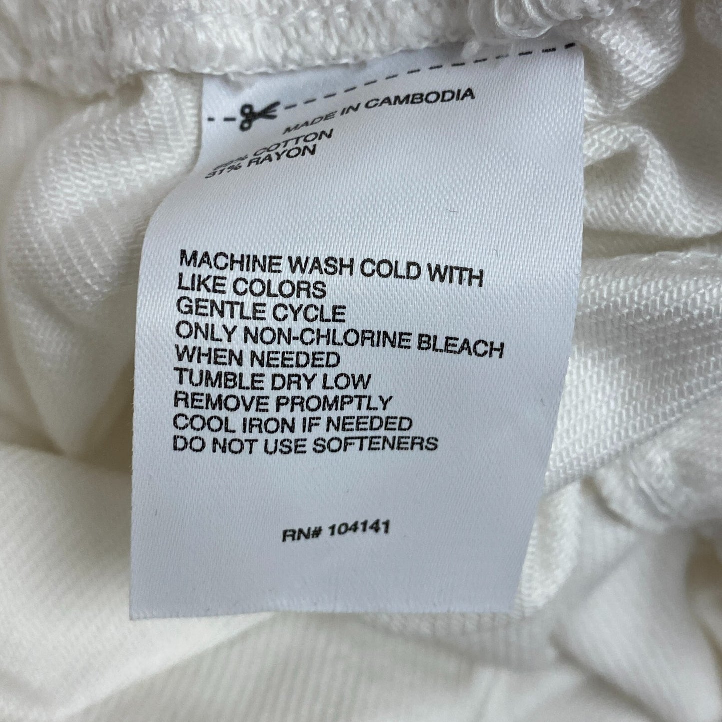 DSG Twitch + Allison Twill Jogger Pure White Solid BOSSW22309