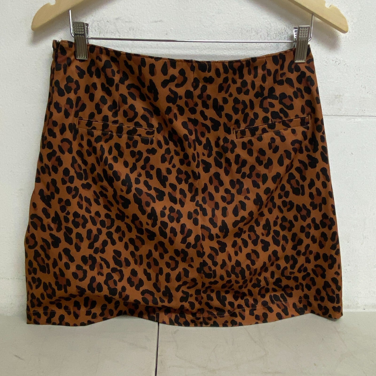 Lady Hagen 17" Trendy Wrap Skort Classic Leopard Hazel WGH37003 Brand New