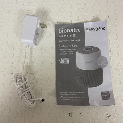 Bionaire CleanAir Mini True HEPA Air Purifier White BAP9360W