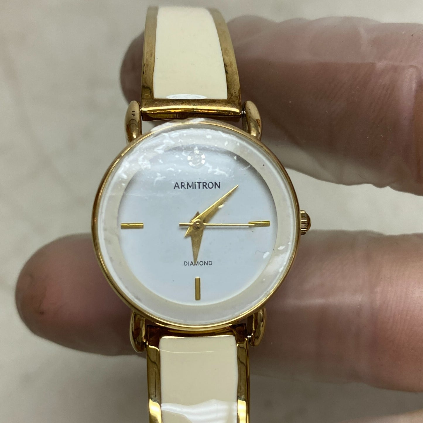 Armitron Women's Genuine Crystal Accented Watch 75/5363GP