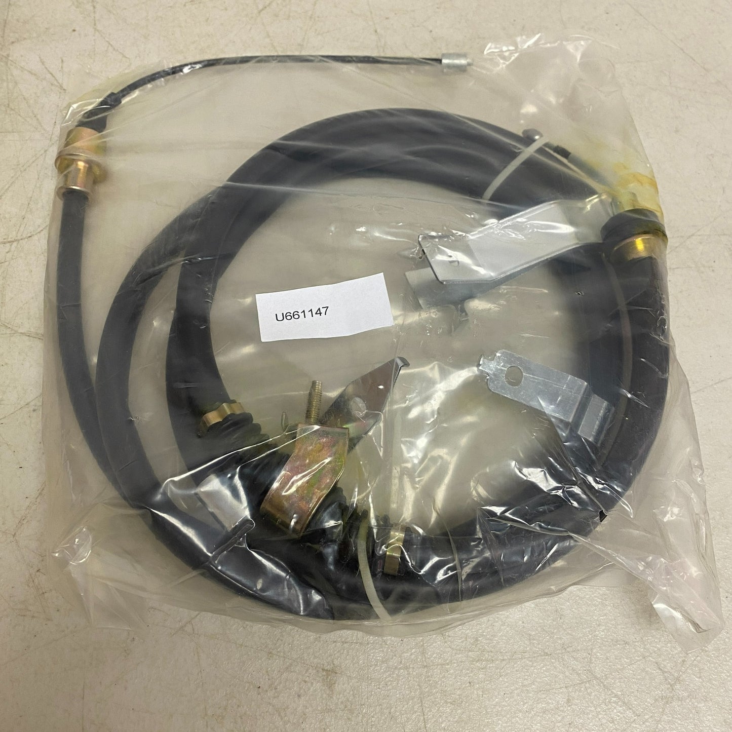 CARQUEST Parking Brake Cable Black Rear Right 110.7″ BCA661147