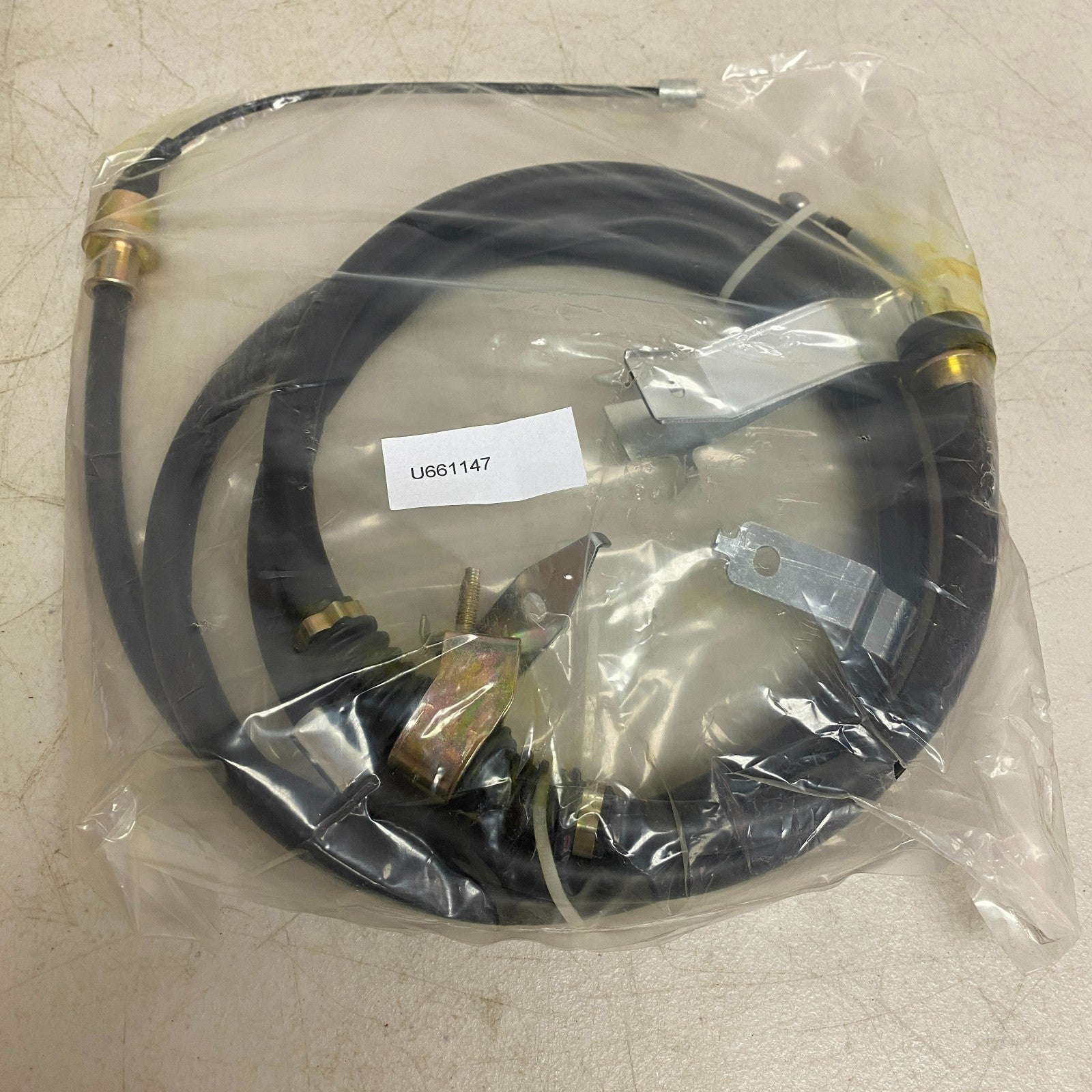 CARQUEST Parking Brake Cable Black Rear Right 110.7″ BCA661147