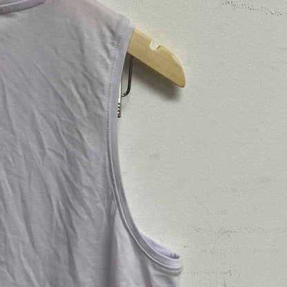 Calia Women's Everyday Relaxed Fit Scoop Shirttail Tank Lilac Mist WAX11281 New!