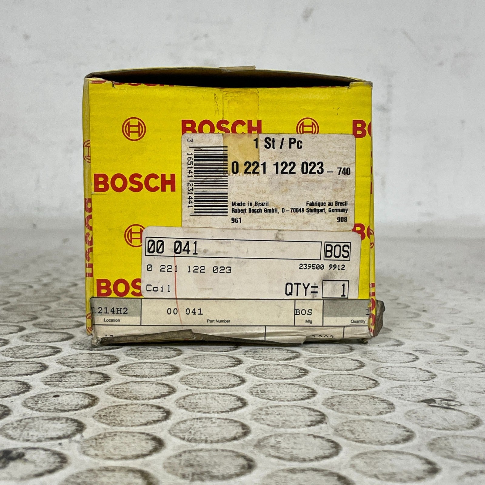 Bosch 0221122023 Ignition Coil 14V Transformer Type 1978-1983 Porsche 924