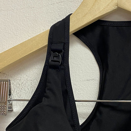 Calia Womens Maternity Bra Pure Black Solid Racerback Stylish Trendy WAX17109MT