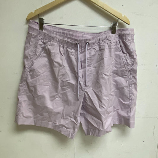 VRST Men's 7" Easy Relaxed Fit Elastic Waist Short Mellow Lilac MAX100429 New